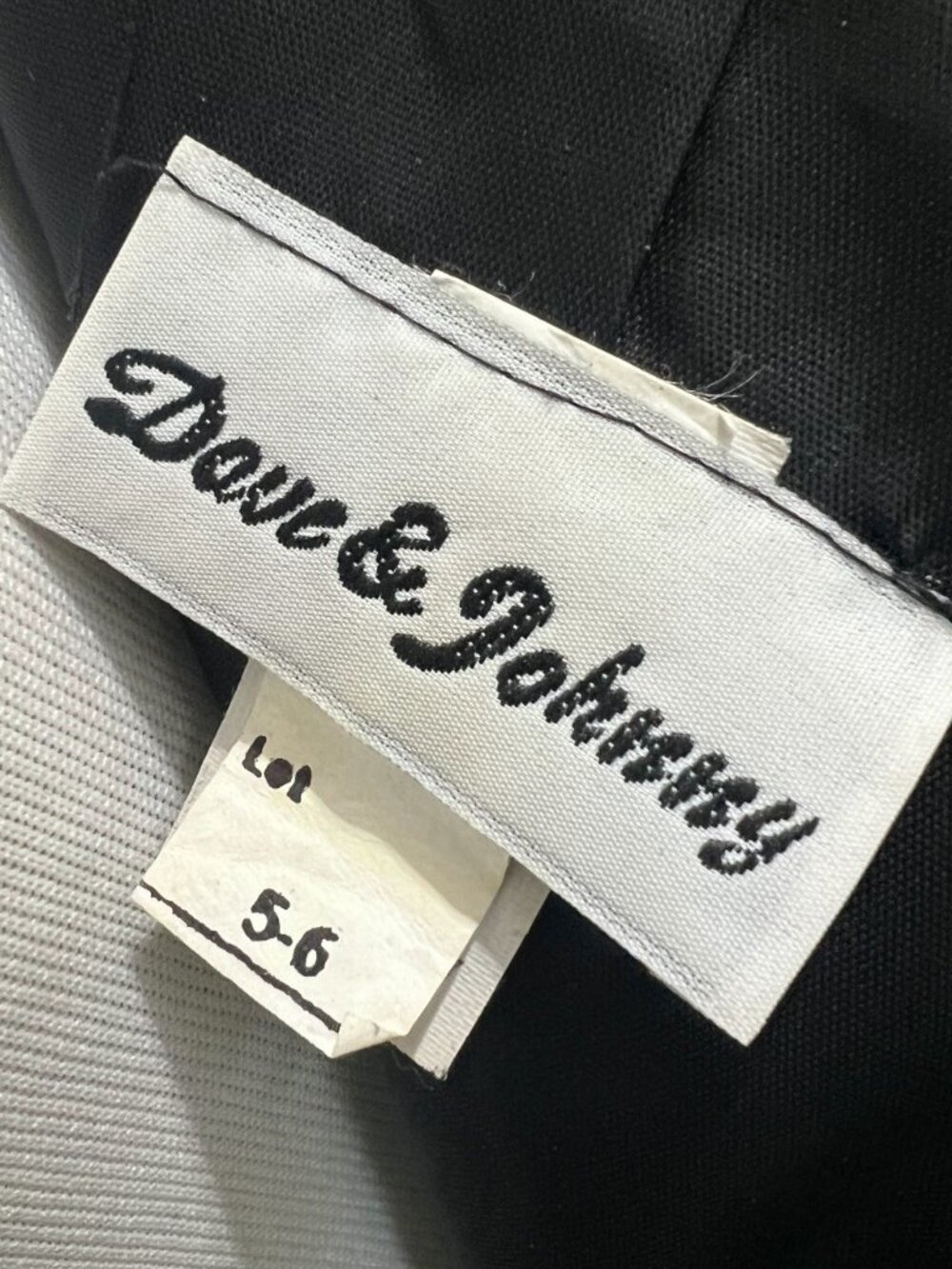 Vtg Gown Sz 6 Velvet Halter Formal Party Cocktail Prom Gold/Black Dave & Johnny - Picture 12 of 16